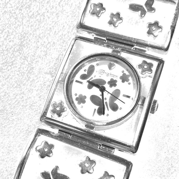 Brighton Gainesville Butterflies Bracelet Lucite Watch main image 9